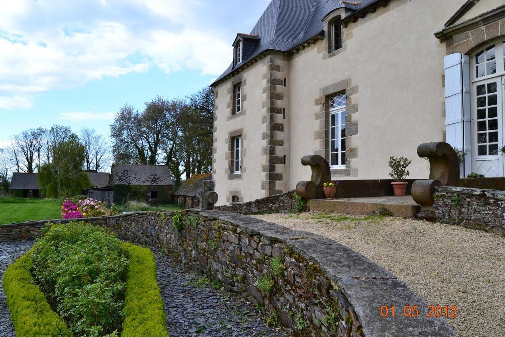 Bed and Breakfast Manoir De Belle-Noe Доль-де-Бретань Экстерьер фото